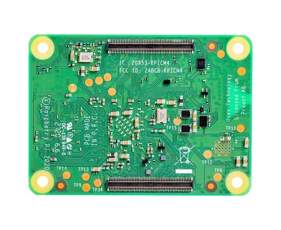 Дополнительное оборудование к промышленному ПК Raspberry Pi Компьютерный модуль Raspberry Pi Compute Module 4 (1GB) CM4001000 (SC0695), изображение 3 Дополнительное оборудование к промышленному ПК Raspberry Pi Компьютерный модуль Raspberry Pi Compute Module 4 (1GB) CM4001000 (SC0695), изображение 3
