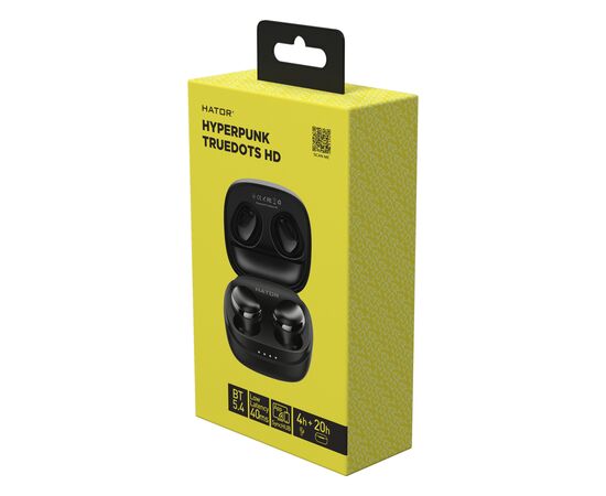 Наушники Hator Hyреrpunk Truedots SyncHUB Black (HTA411), изображение 4 Наушники Hator Hyреrpunk Truedots SyncHUB Black (HTA411), изображение 4