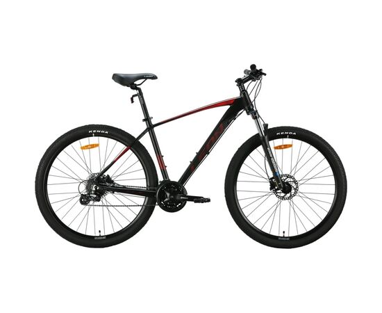 Велосипед Leon 29" TN-80 AM HDD рама-19" Al чорний з червоним 2024 (OPS-LN-29-174)