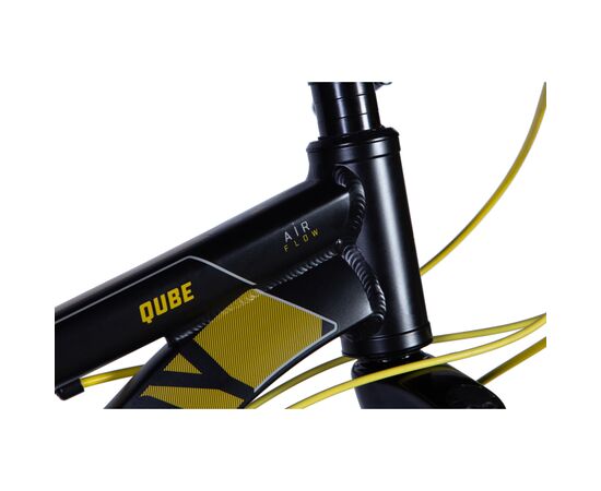 Велосипед Discovery 24" Qube DD рама-11,5" Al чорно-жовтий 2024 (OPS-DIS-24-339), изображение 2 Велосипед Discovery 24" Qube DD рама-11,5" Al чорно-жовтий 2024 (OPS-DIS-24-339), изображение 2