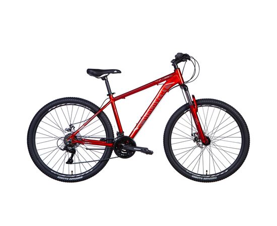 Велосипед Discovery 27.5" Bastion AM DD рама-17" Al червоний 2024 (OPS-DIS-27.5-061)