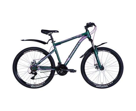 Велосипед Discovery 26" Trek AM DD рама-13" St зелений 2024 (OPS-DIS-26-556)