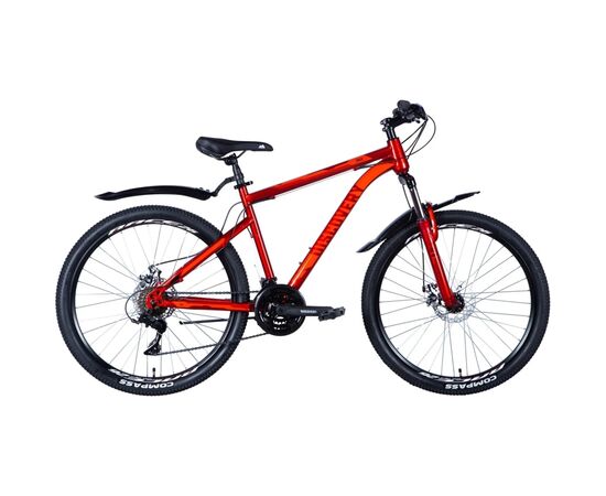 Велосипед Discovery 26" Trek AM DD рама-13" St червоний 2024 (OPS-DIS-26-555)