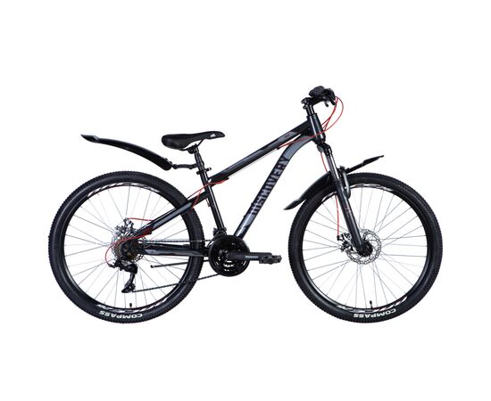 Велосипед Discovery 26" Trek AM DD рама-15" St сірий 2024 (OPS-DIS-26-558)