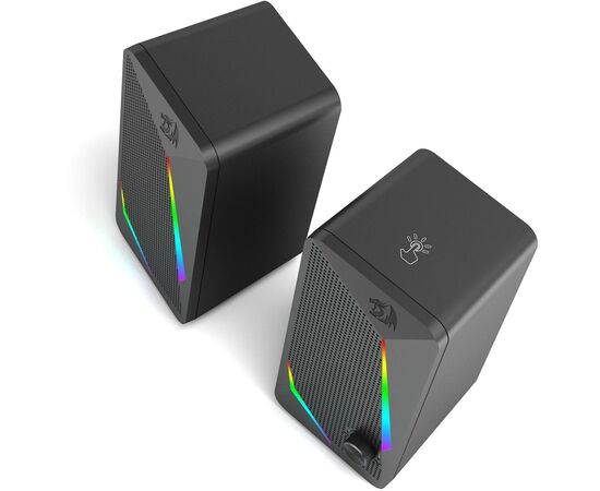 Акустическая система Redragon Waltz GS510 LED USB Black (78144), изображение 6 Акустическая система Redragon Waltz GS510 LED USB Black (78144), изображение 6