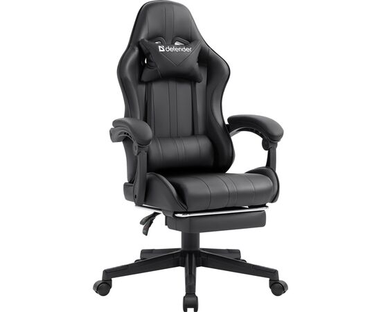 Кресло игровое Defender Azure Black (64476)