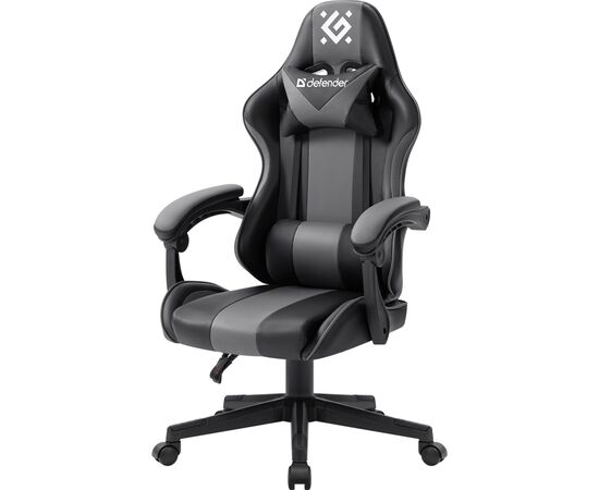 Крісло ігрове Defender Cosmic Black/Grey (64479), зображення 2 Крісло ігрове Defender Cosmic Black/Grey (64479), зображення 2