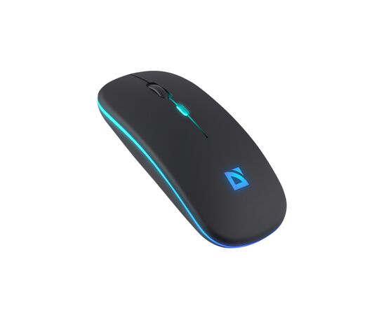 Мышка Defender Touch MM-997 Silent Wireless RGB Black (52997), изображение 3 Мышка Defender Touch MM-997 Silent Wireless RGB Black (52997), изображение 3