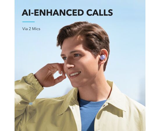 Наушники Anker SoundCore A25i Purple (A3948GQ2), изображение 4 Наушники Anker SoundCore A25i Purple (A3948GQ2), изображение 4