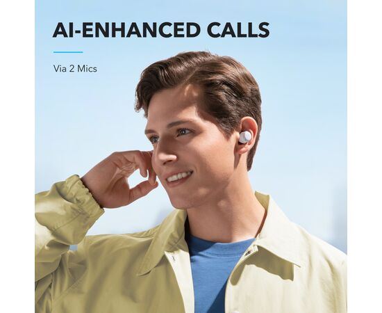 Наушники Anker SoundCore A25i White (A3948G22), изображение 4 Наушники Anker SoundCore A25i White (A3948G22), изображение 4