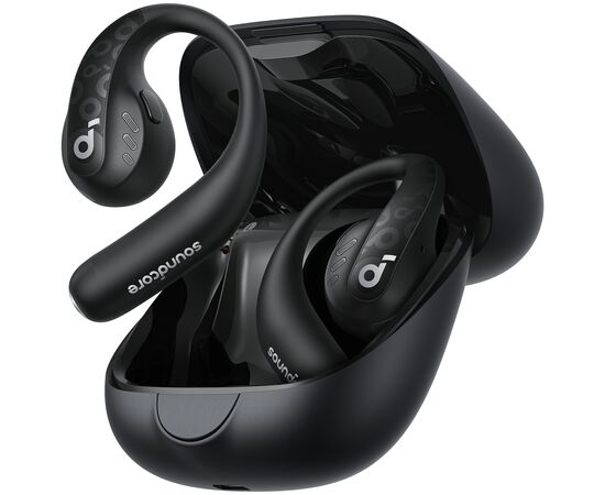 Наушники Anker SoundCore AeroFit Pro Black (A3871G11), изображение 5 Наушники Anker SoundCore AeroFit Pro Black (A3871G11), изображение 5