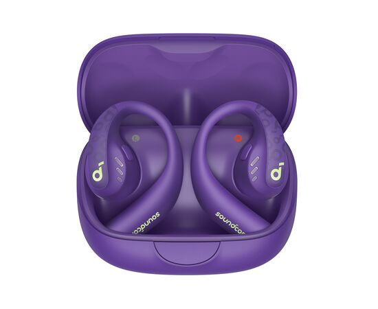 Наушники Anker SoundCore AeroFit Pro Purple (A3871GQ1), изображение 7 Наушники Anker SoundCore AeroFit Pro Purple (A3871GQ1), изображение 7