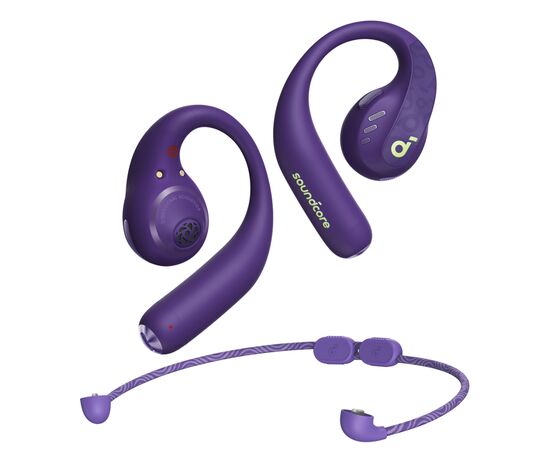 Наушники Anker SoundCore AeroFit Pro Purple (A3871GQ1), изображение 8 Наушники Anker SoundCore AeroFit Pro Purple (A3871GQ1), изображение 8