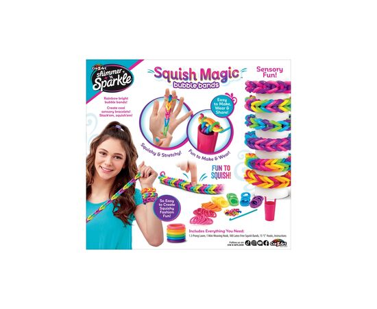 Набор для творчества Cra-Z-Art Squish Magic Bubble Bands изготовление браслетов (17343CRA), изображение 10 Набор для творчества Cra-Z-Art Squish Magic Bubble Bands изготовление браслетов (17343CRA), изображение 10