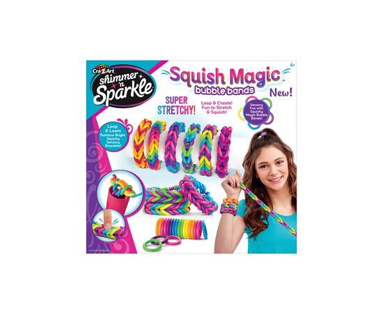 Набор для творчества Cra-Z-Art Squish Magic Bubble Bands изготовление браслетов (17343CRA), изображение 9 Набор для творчества Cra-Z-Art Squish Magic Bubble Bands изготовление браслетов (17343CRA), изображение 9