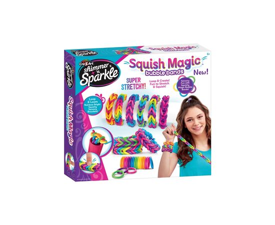 Набор для творчества Cra-Z-Art Squish Magic Bubble Bands изготовление браслетов (17343CRA)