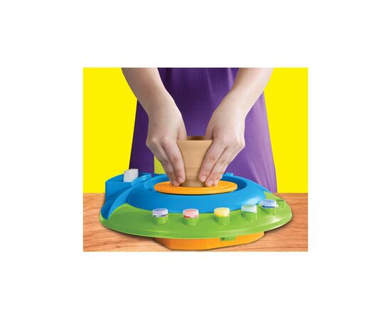 Набор для творчества Cra-Z-Art Моторизованный гончарный круг (14500CRA), изображение 4 Набор для творчества Cra-Z-Art Моторизованный гончарный круг (14500CRA), изображение 4