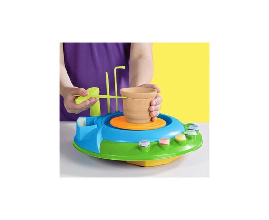 Набор для творчества Cra-Z-Art Моторизованный гончарный круг (14500CRA), изображение 6 Набор для творчества Cra-Z-Art Моторизованный гончарный круг (14500CRA), изображение 6