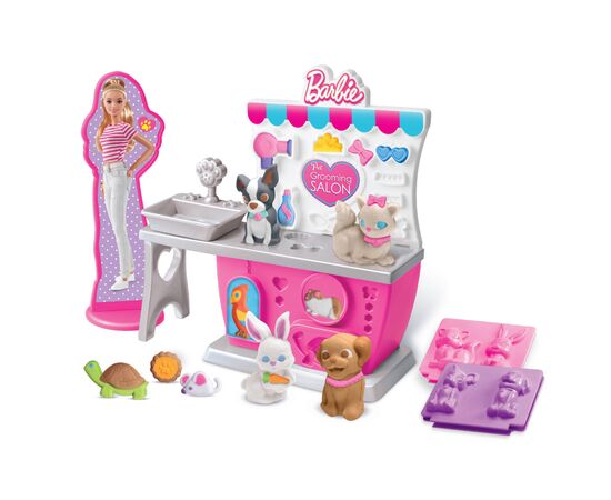 Набір для творчості Cra-Z-Art Barbie Тісто для ліплення , Зоомагазин з формами, набір 10од (34041CRA), зображення 2 Набір для творчості Cra-Z-Art Barbie Тісто для ліплення , Зоомагазин з формами, набір 10од (34041CRA), зображення 2