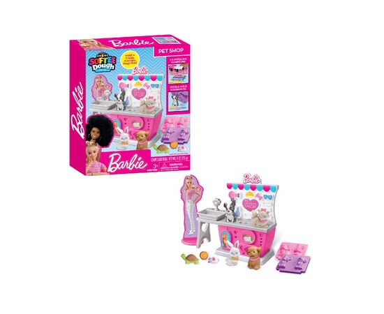 Набор для творчества Cra-Z-Art Barbie Тісто для ліплення , Зоомагазин з формами, набір 10од (34041CRA)