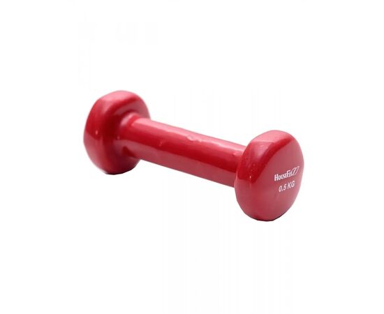 Гантель HouseFit з вініловим покриттям 5 кг (D086/DD6948-5)