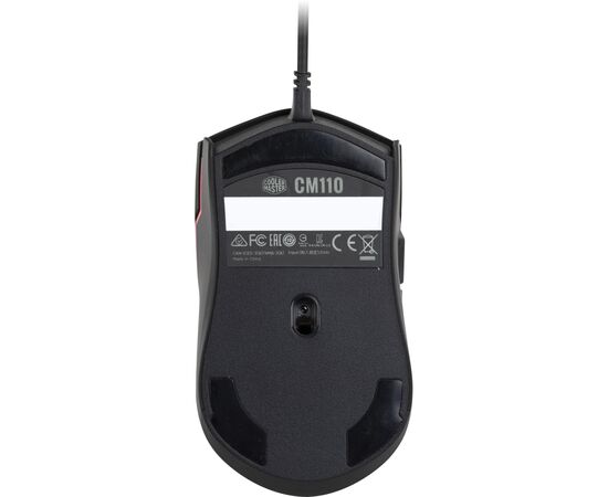 Мышка CoolerMaster CM110 USB Black (CM-110-KKWO1), изображение 7 Мышка CoolerMaster CM110 USB Black (CM-110-KKWO1), изображение 7
