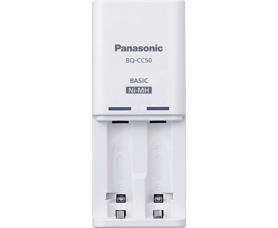 Зарядное устройство для аккумуляторов Panasonic Compact Charger + Eneloop 2AA 2000 mAh (K-KJ50MCD20E)