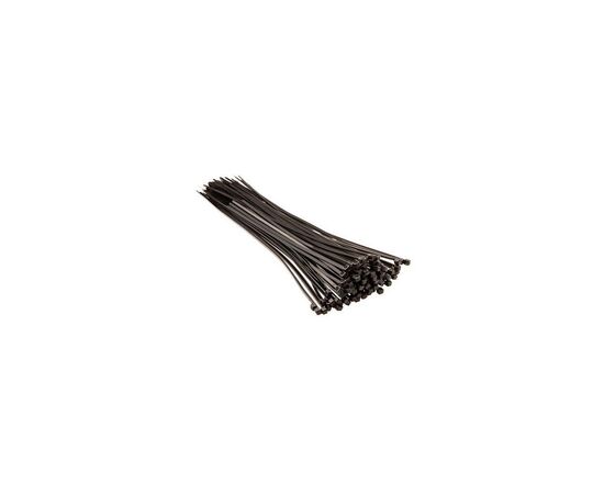 Стяжка Top Tools черная, 3.6x300 мм, пластик, 100 шт. (44E960)