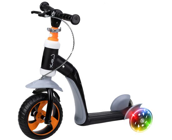 Самокат MoMi Elios 2 в 1 беговел orange (ROBI00033)