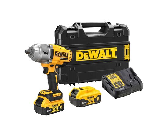 Гайковерт DeWALT 18 В XR Li-lon, 2*5Ah, кейс TSTAK (DCF900P2T), изображение 3 Гайковерт DeWALT 18 В XR Li-lon, 2*5Ah, кейс TSTAK (DCF900P2T), изображение 3