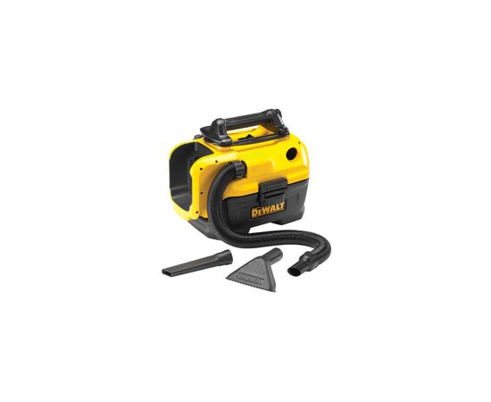 Пылесос строительный DeWALT 14.4/18/54 В XR FLEXVOLT Li-lon, длина шланга 2 м, 7.5 л (без АКБ и ЗУ) (DCV584L), изображение 2 Пылесос строительный DeWALT 14.4/18/54 В XR FLEXVOLT Li-lon, длина шланга 2 м, 7.5 л (без АКБ и ЗУ) (DCV584L), изображение 2