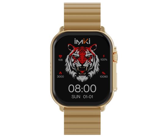 Смарт-годинник iMiki SF1 Rose Gold Magnetic Strap, зображення 2 Смарт-годинник iMiki SF1 Rose Gold Magnetic Strap, зображення 2