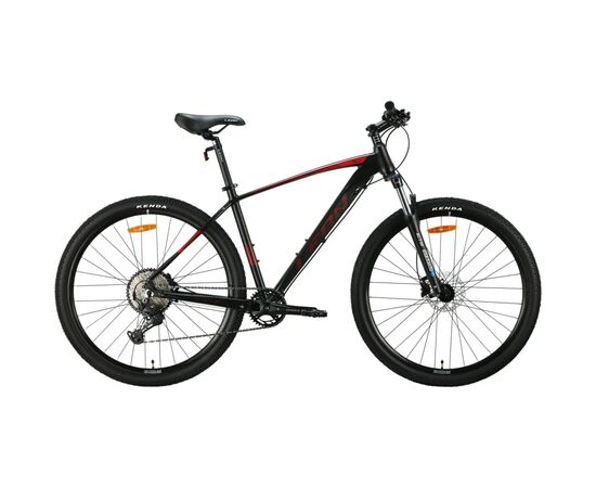 Велосипед Leon 29" TN-70 AM HDD рама-19" Al чорний з червоним 2024 (OPS-LN-29-180)