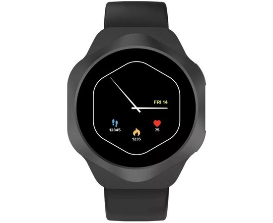 Смарт-часы Canyon Hexagon SW-88 BT-CALL Black (CNS-SW88BB), изображение 2 Смарт-часы Canyon Hexagon SW-88 BT-CALL Black (CNS-SW88BB), изображение 2
