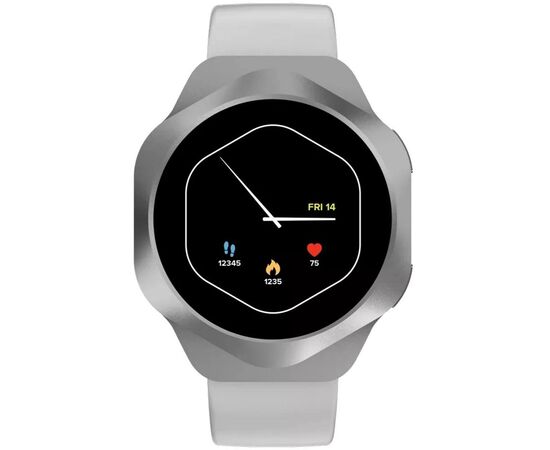 Смарт-часы Canyon Hexagon SW-88 BT-CALL Silver (CNS-SW88SS), изображение 2 Смарт-часы Canyon Hexagon SW-88 BT-CALL Silver (CNS-SW88SS), изображение 2