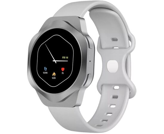 Смарт-годинник Canyon Hexagon SW-88 BT-CALL Silver (CNS-SW88SS)