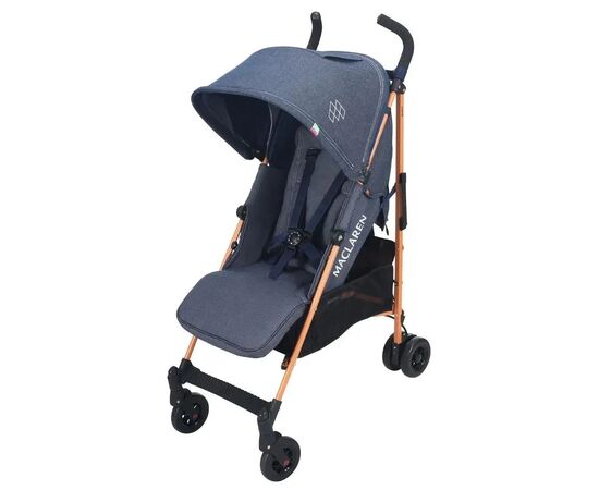 Коляска Maclaren Quest Denim Style Set Indigo, синий джинс (WD1G633312)