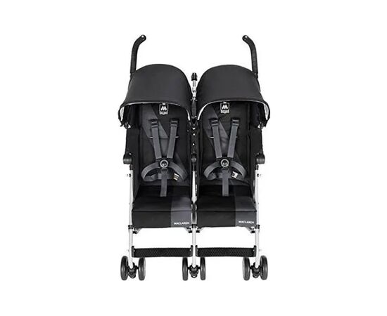 Коляска Maclaren Twin Triumph для двійні Чорно-сіра (WM1Y120032), изображение 2 Коляска Maclaren Twin Triumph для двійні Чорно-сіра (WM1Y120032), изображение 2
