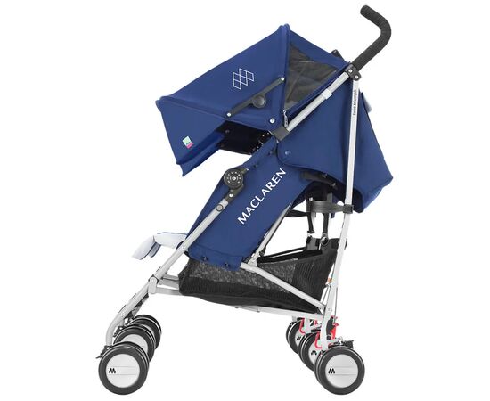 Коляска Maclaren Twin Triumph для двійні Blue/Silver (WM1Y120042), изображение 4