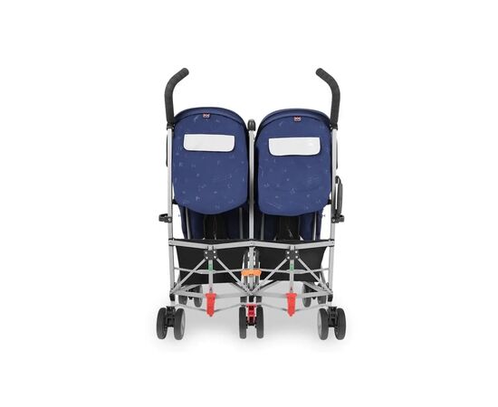 Коляска Maclaren Twin Triumph для двійні Blue/Silver (WM1Y120042), изображение 5
