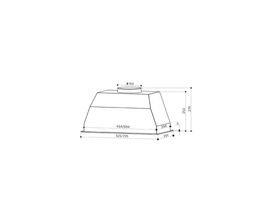 Вытяжка кухонная Faber BI 52 SS 2LS (305.0588.062), изображение 8 Вытяжка кухонная Faber BI 52 SS 2LS (305.0588.062), изображение 8