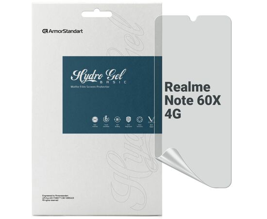 Плівка захисна Armorstandart Matte Realme Note 60X 4G (ARM83428)