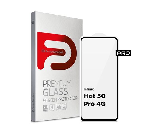 Стекло защитное Armorstandart Pro Infinix Hot 50 Pro 4G Black (ARM80935)