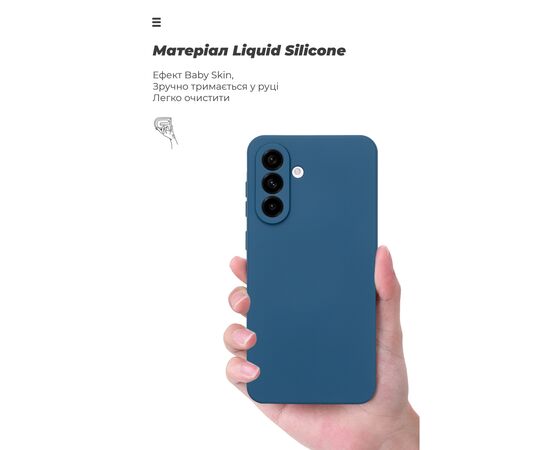 Чохол до мобільного телефона Armorstandart ICON Samsung A56 5G Camera cover Dark Blue (ARM82588), зображення 7