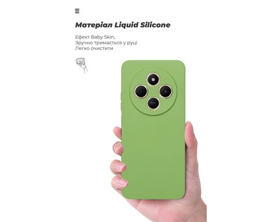 Чохол до мобільного телефона Armorstandart ICON Xiaomi Redmi 14C 4G / Poco C75 Camera cover Green (ARM83441), зображення 7