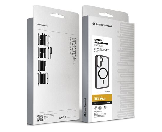 Чохол до мобільного телефона Armorstandart Unit MagSafe Samsung S25 Plus Black (ARM82263), зображення 6