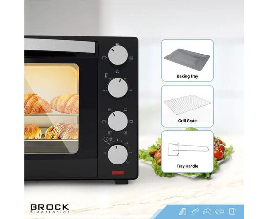 Электропечь Brock TO 3002 B, изображение 9 Электропечь Brock TO 3002 B, изображение 9
