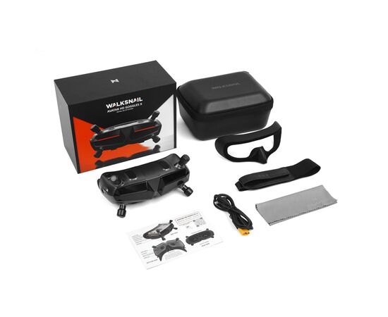 Очки FPV CADDXFPV Walksnail Avatar HD Goggles X Digital 5.8GHz 8CH (HP070-0057), изображение 8 Очки FPV CADDXFPV Walksnail Avatar HD Goggles X Digital 5.8GHz 8CH (HP070-0057), изображение 8
