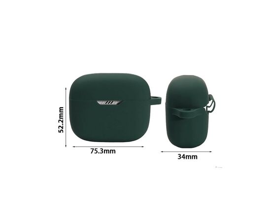 Чехол для наушников BeCover Silicon для JBL Tune 230 NC TWS Dark Green (709601), изображение 3 Чехол для наушников BeCover Silicon для JBL Tune 230 NC TWS Dark Green (709601), изображение 3