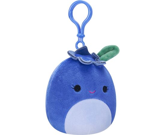 Мягкая игрушка Squishmallows на клипсе – Черника Блуби 9 см (SQCP00147), изображение 2 Мягкая игрушка Squishmallows на клипсе – Черника Блуби 9 см (SQCP00147), изображение 2
